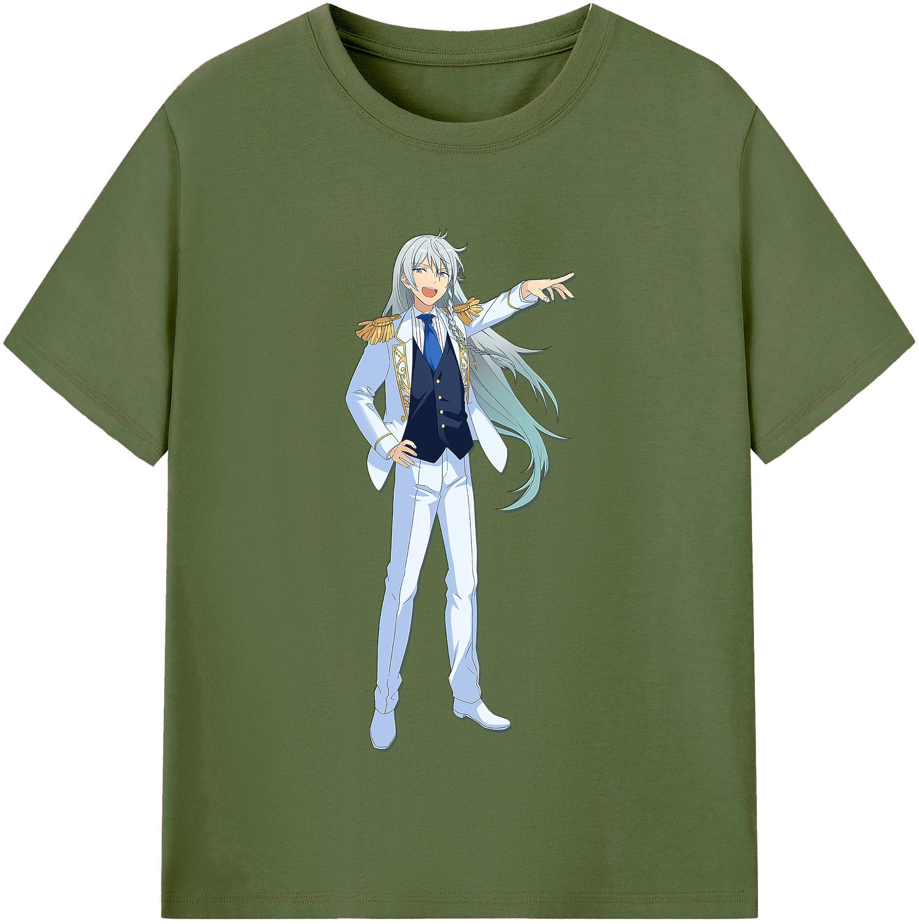 （画像用） あんさんぶるスターズ! Ensemble Stars 綿100％半袖Tシャツ（フロントプリント）